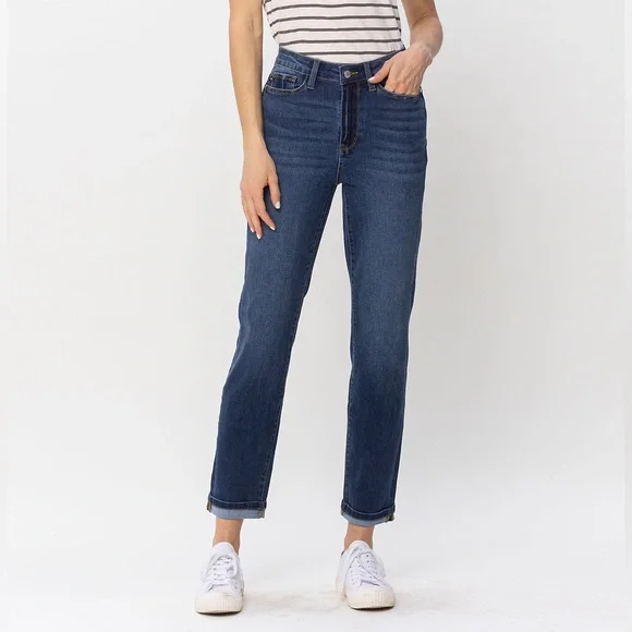 Judy Blue Cooling Boyfriend Fit Jeans 14W - Picture 2 of 8